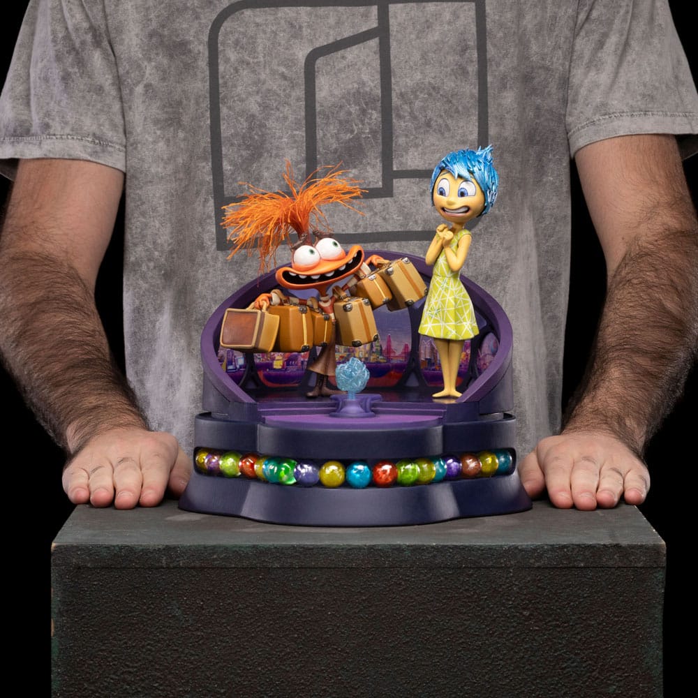 Inside Out 2 Deluxe Art Scale Statue 1/10 Joy and Anxiety 26 cm 0618231956579