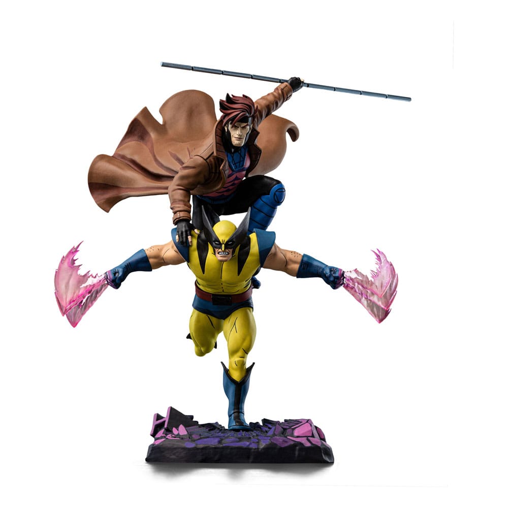 Marvel Deluxe Art Scale Statue 1/10 X-Men´97 Gambit & Wolverine 29 cm 0618231956616