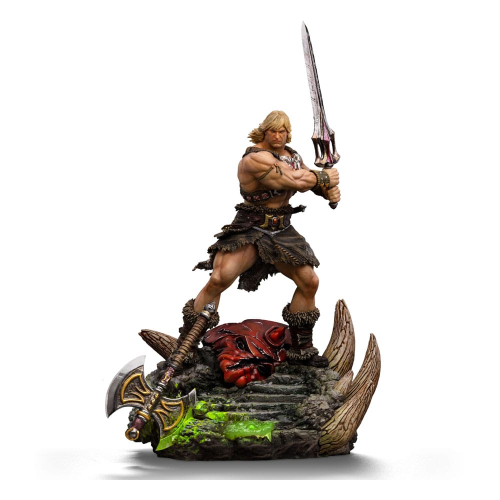 Masters of the Universe Deluxe Art Scale Statue 1/10 He-Man Unleashed 34 cm 0618231956692