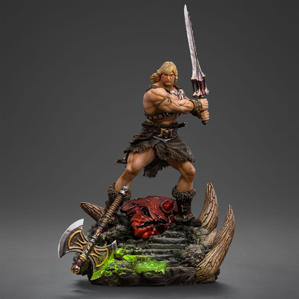 Masters of the Universe Deluxe Art Scale Statue 1/10 He-Man Unleashed 34 cm 0618231956692