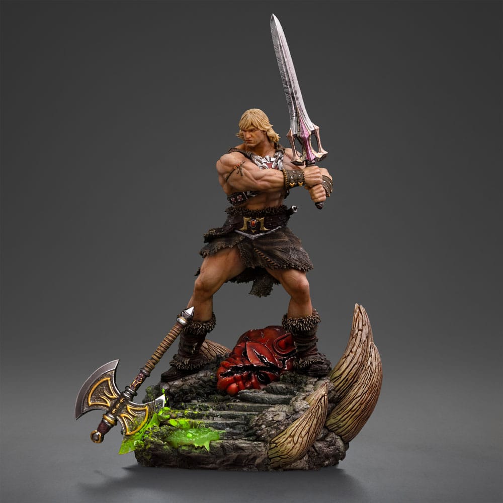 Masters of the Universe Deluxe Art Scale Statue 1/10 He-Man Unleashed 34 cm 0618231956692