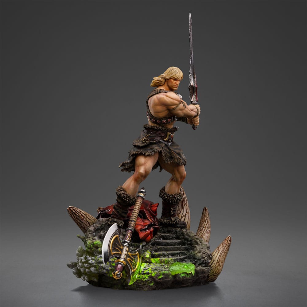 Masters of the Universe Deluxe Art Scale Statue 1/10 He-Man Unleashed 34 cm 0618231956692