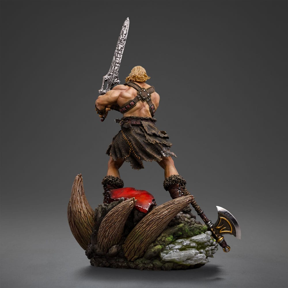 Masters of the Universe Deluxe Art Scale Statue 1/10 He-Man Unleashed 34 cm 0618231956692