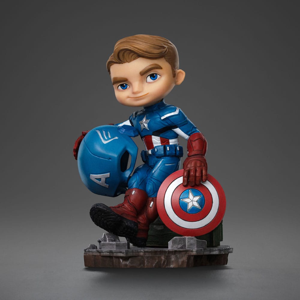 Avengers Infinity Saga Mini Co. PVC Figure Captain America 14 cm 0618231956838