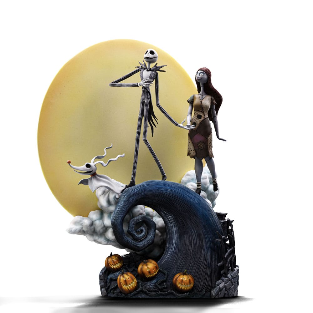 Nightmare before Christmas Deluxe Art Scale Statue 1/10 Jack and Sally 39 cm 0618231957101