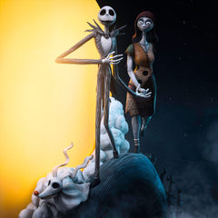 Nightmare before Christmas Deluxe Art Scale Statue 1/10 Jack and Sally 39 cm 0618231957101