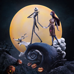 Nightmare before Christmas Deluxe Art Scale Statue 1/10 Jack and Sally 39 cm 0618231957101