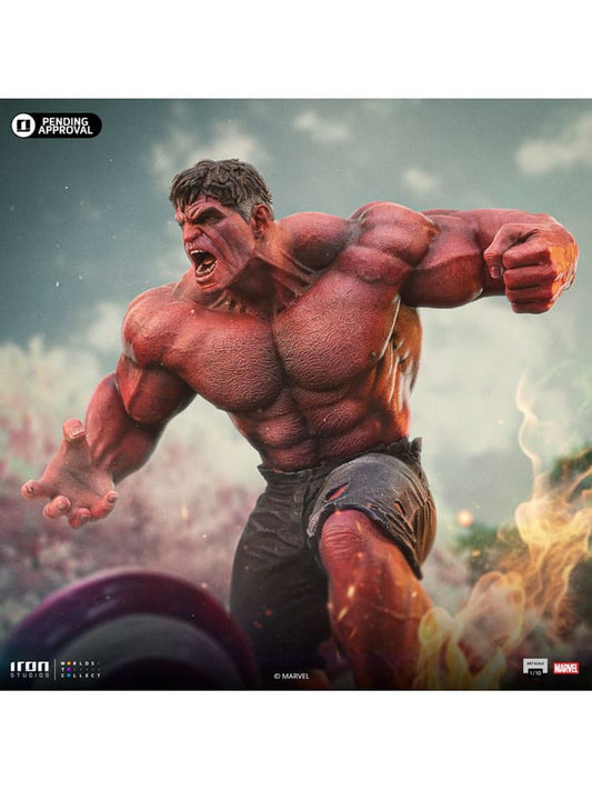 Marvel Art Scale Statue 1/10 Red Hulk 23 cm 0618231957125