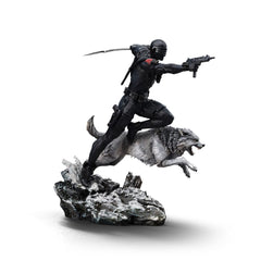 GI Joe Art Scale Statue 1/10 Snake Eyes 23 cm 0618231957156