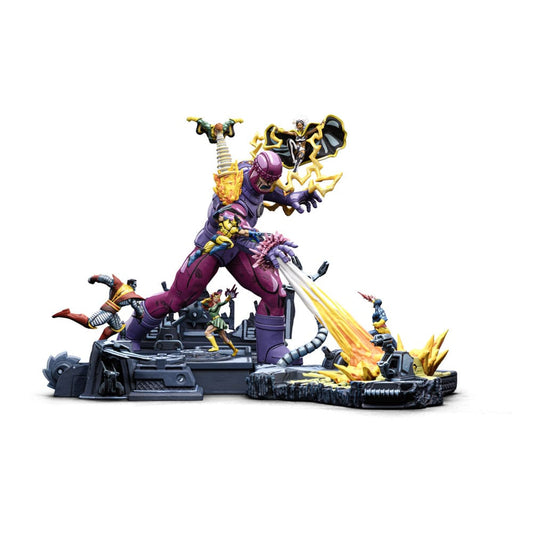 Marvel Demi Art Scale Statue 1/20 X-Men Danger Room Diorama A (Comics Color Variant) 42 cm 0618231957408