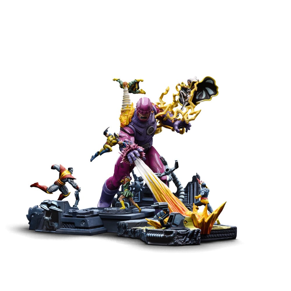 Marvel Demi Art Scale Statue 1/20 X-Men Danger Room Diorama A (Comics Color Variant) 42 cm 0618231957408