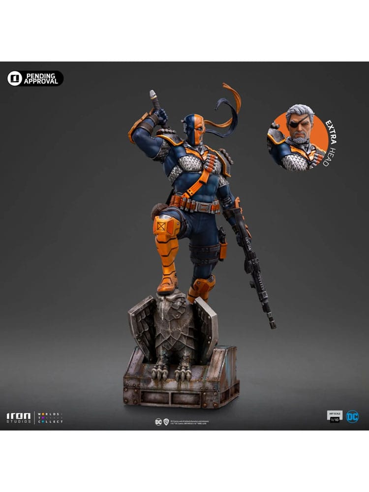 DC Comics Series #9 Art Scale Statue 1/10 Deathstroke 26 cm 0618231957460