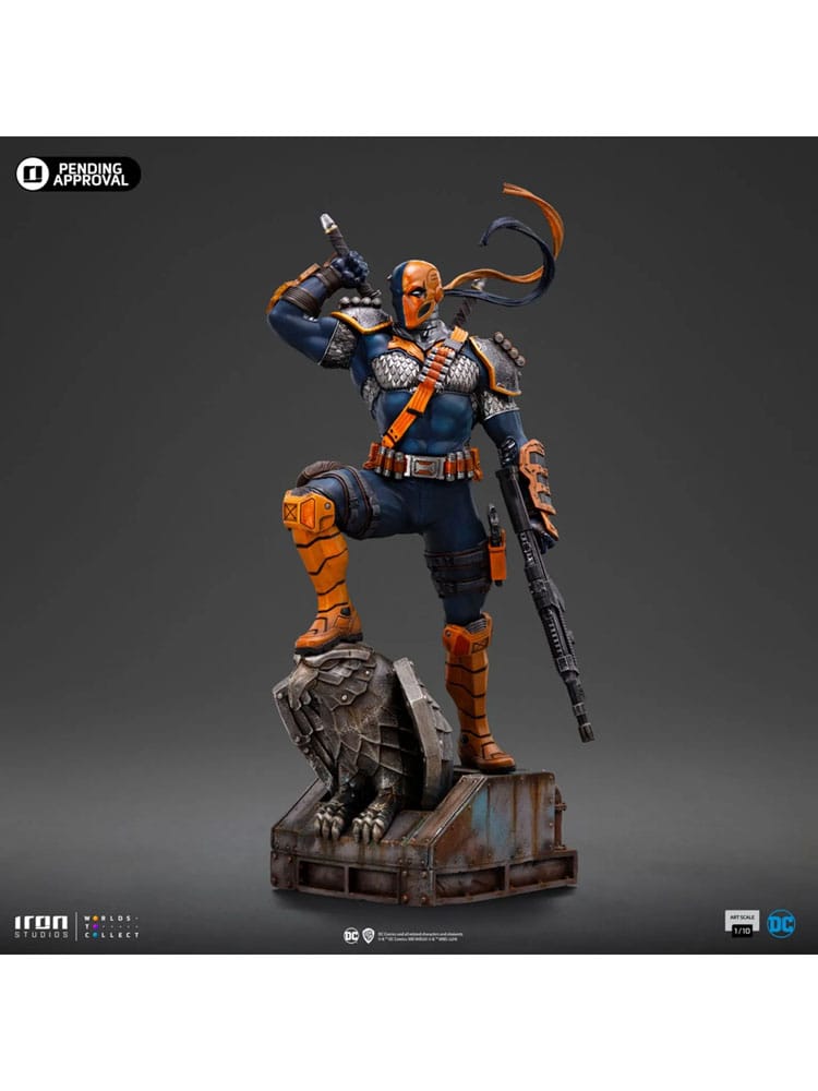 DC Comics Series #9 Art Scale Statue 1/10 Deathstroke 26 cm 0618231957460