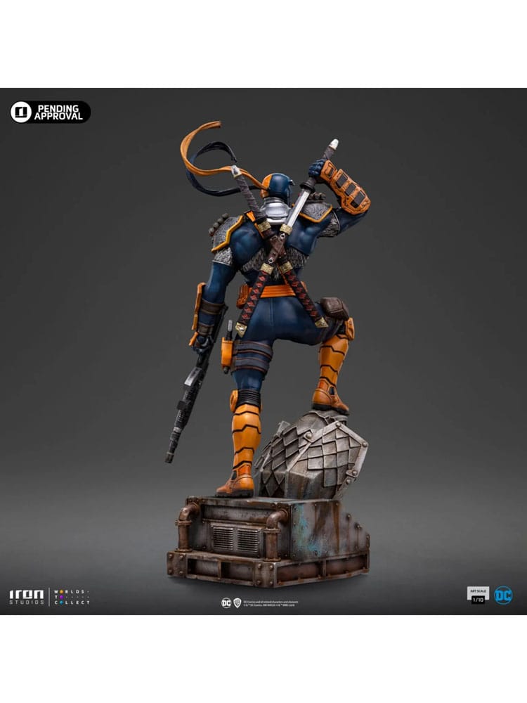 DC Comics Series #9 Art Scale Statue 1/10 Deathstroke 26 cm 0618231957460