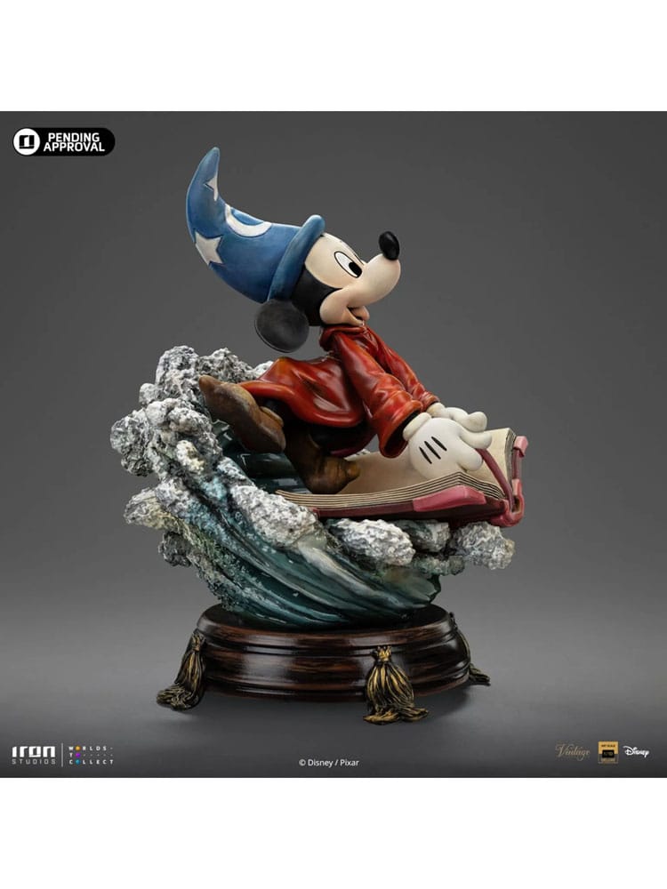 Disney Classics Vintage Collection Deluxe Art Scale Statue 1/10 Sorcerer Mickey 28 cm 0618231957484