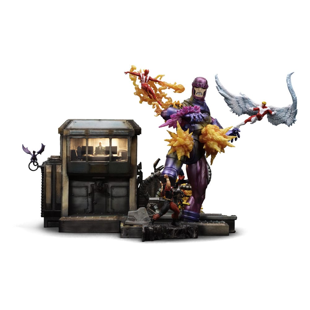 Marvel Demi Art Scale Statue 1/20 X-Men Danger Room Diorama B 43 cm 0618231957576