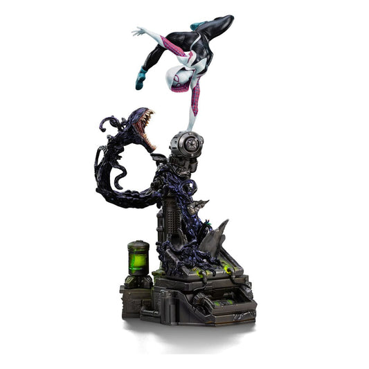 Spider-Man vs Villains Art Scale Statue 1/10 Ghost Spider Diorama  34 cm 0618231957637