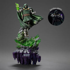 The Infinity Gauntlet Marvel Legends Diorama Statue 1/10 Doctor Doom Deluxe Edition 42 cm 0618231957682