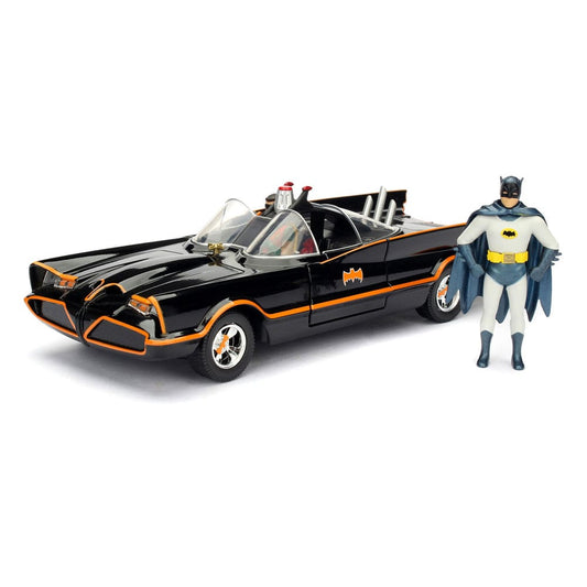 DC Comics Diecast Model 1/24 Batman 1966 Classic Batmobile 4006333064982