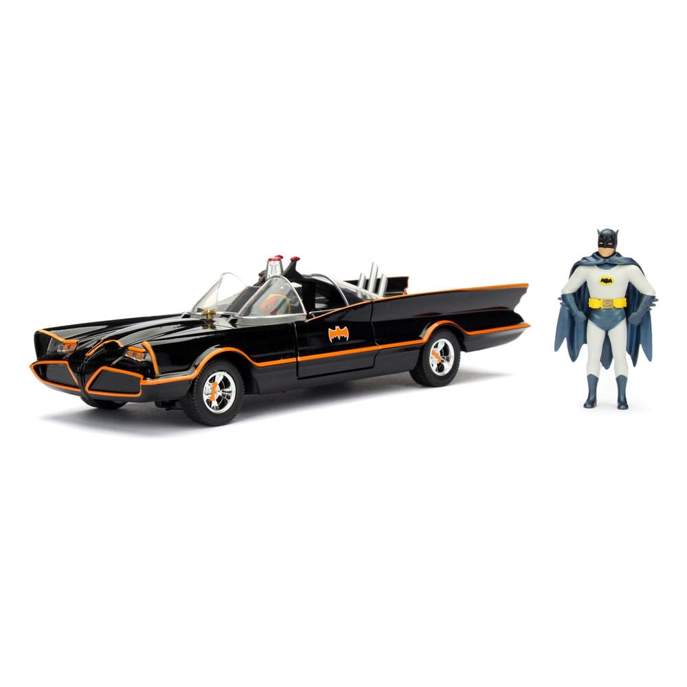 DC Comics Diecast Model 1/24 Batman 1966 Classic Batmobile 4006333064982