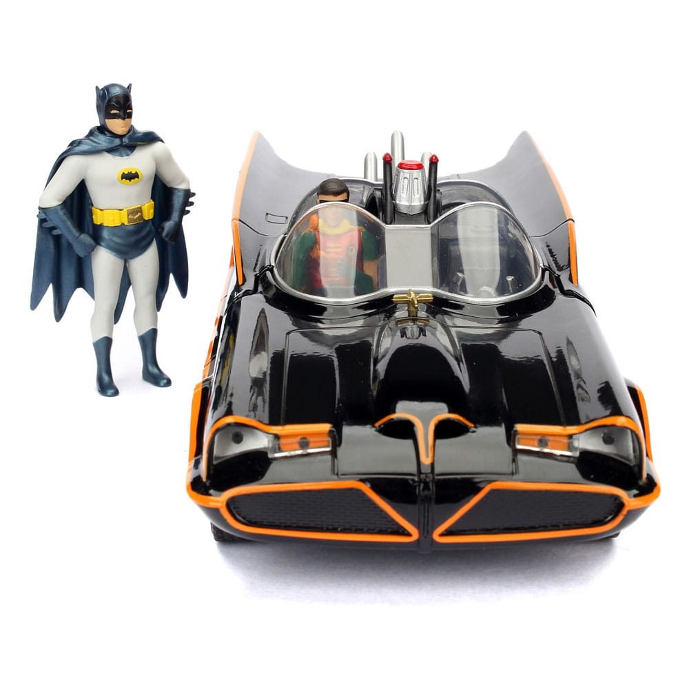 DC Comics Diecast Model 1/24 Batman 1966 Classic Batmobile 4006333064982