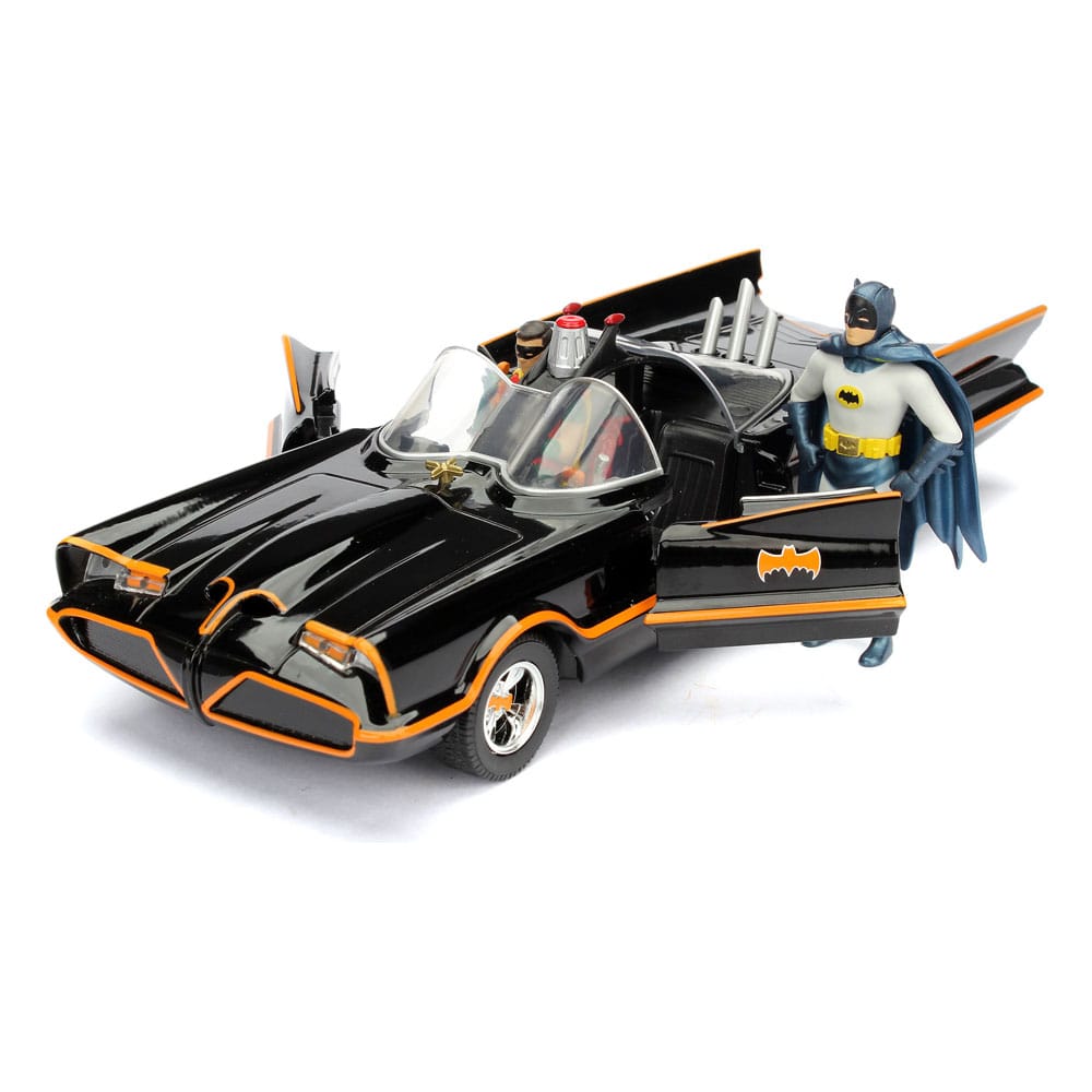 DC Comics Diecast Model 1/24 Batman 1966 Classic Batmobile 4006333064982