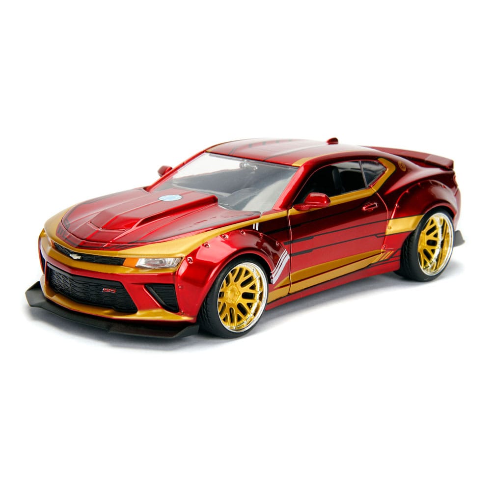 Avengers Diecast Model 1/24 2016 Chevy Camaro SS Iron Man 4006333065163