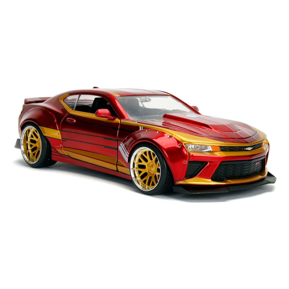 Avengers Diecast Model 1/24 2016 Chevy Camaro SS Iron Man 4006333065163