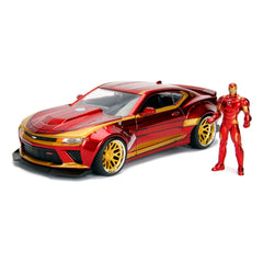 Avengers Diecast Model 1/24 2016 Chevy Camaro SS Iron Man 4006333065163