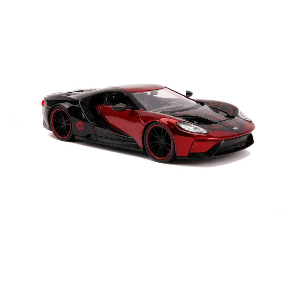 Spider-Man Diecast Model 1/24 2017 Ford GT Miles Morales 4006333068607