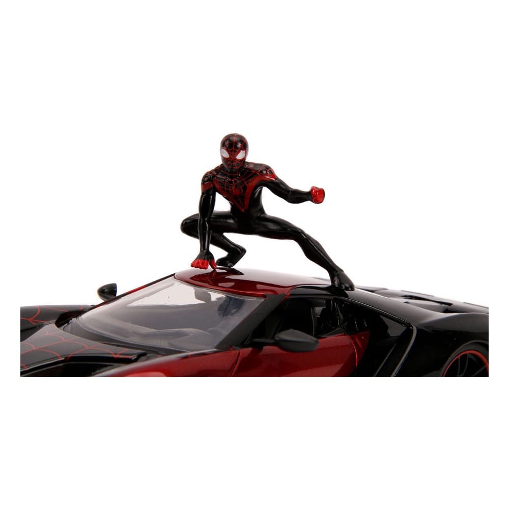 Spider-Man Diecast Model 1/24 2017 Ford GT Miles Morales 4006333068607