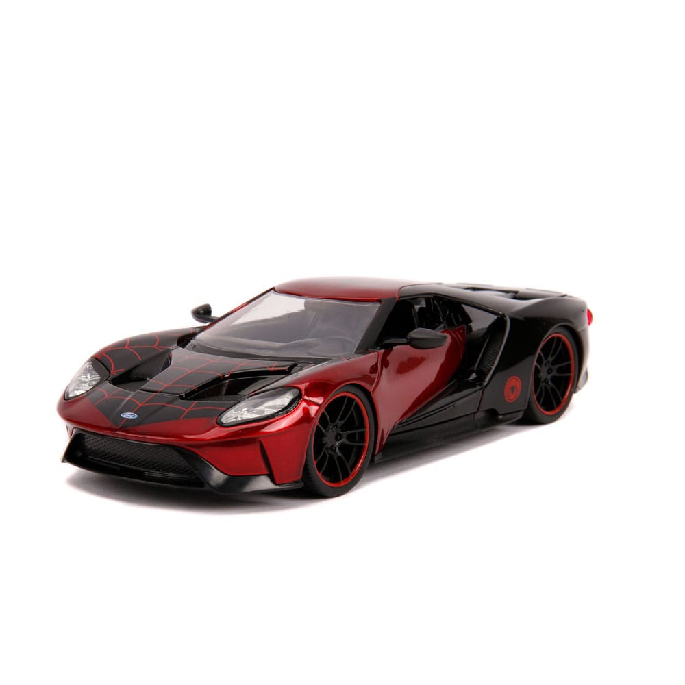 Spider-Man Diecast Model 1/24 2017 Ford GT Miles Morales 4006333068607