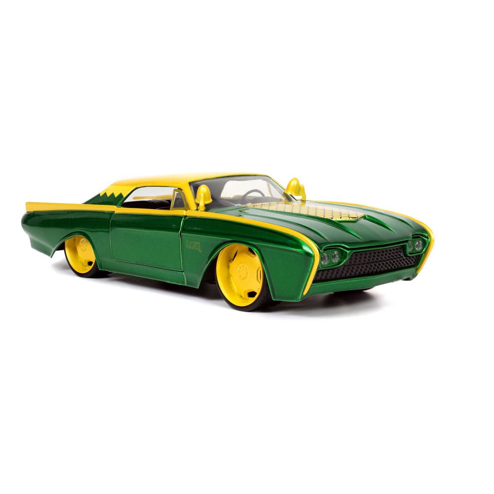 Marvel Diecast Model 1/24 Ford Thunderbird Loki 4006333080333