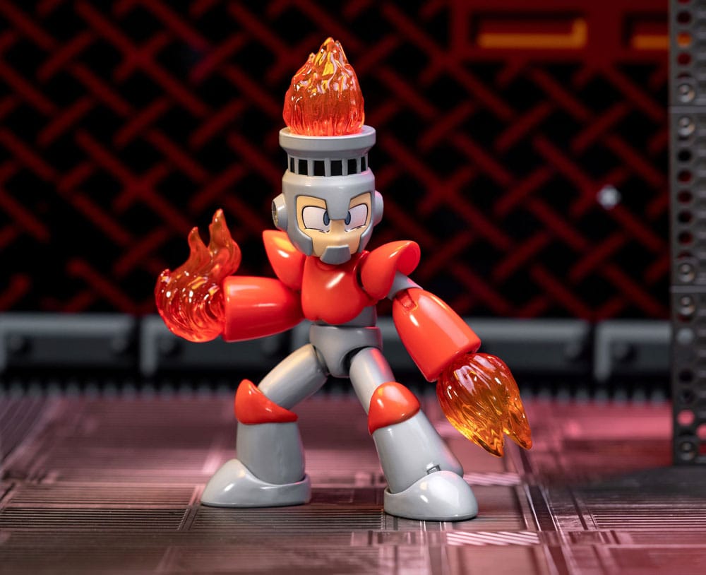 Mega Man Action Figure Fire Man 11 cm 4006333085253