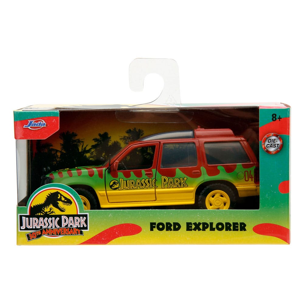 Jurassic World Diecast Model 1/32 1993 Ford Explorer 4006333084423