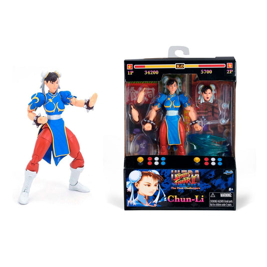 Ultra Street Fighter II: The Final Challengers Action Figure 1/12 Chun-Li 15 cm 0801310342169