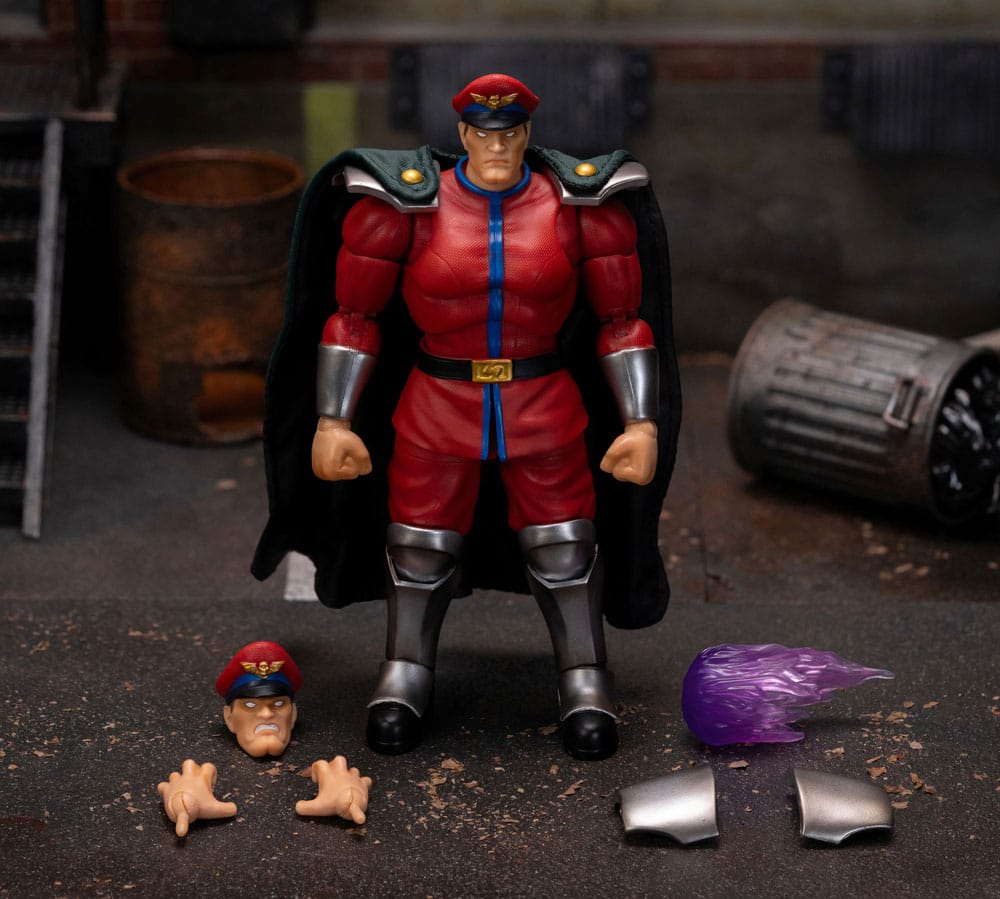 Ultra Street Fighter II: The Final Challengers Action Figure 1/12 Bison 15 cm 4006333085833