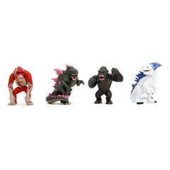 Godzilla Nano Metalfigs Diecast Mini Figures 4-Pack Wave 1 4 cm 4006333088292