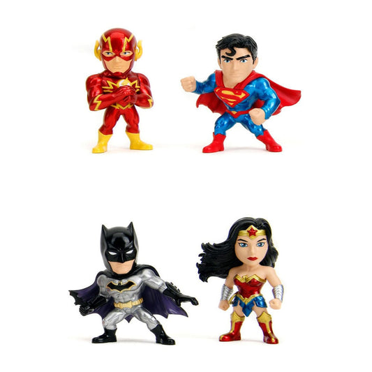 DC Comics Nano Metalfigs Diecast Mini Figures 4-Pack Wave 1 4 cm 4006333088308