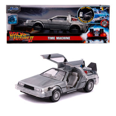 Back to the Future 2 Diecast Model 1/24 Time Machine Model 2 4006333069789