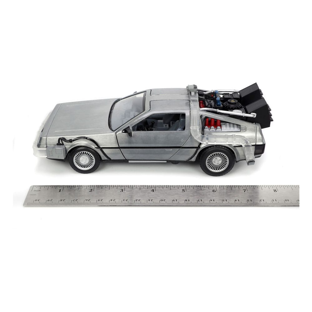 Back to the Future Diecast Model 1/24 Time Machine Model 1 4006333078002