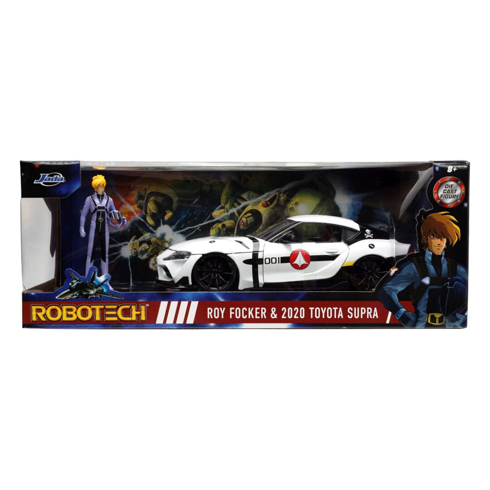 Robotech: R. Fokker Â´20 Toyota Supra 1:24 Scale Vehicle 4006333084478