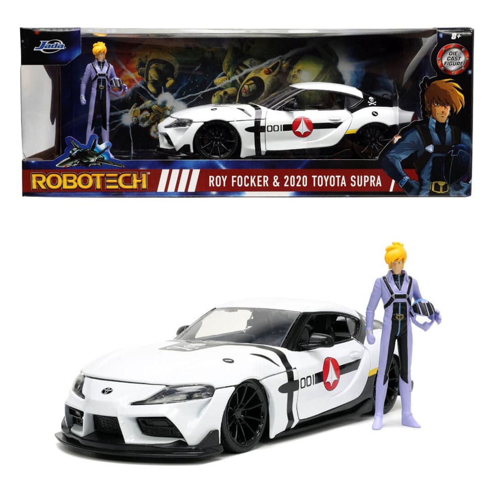 Robotech: R. Fokker Â´20 Toyota Supra 1:24 Scale Vehicle 4006333084478