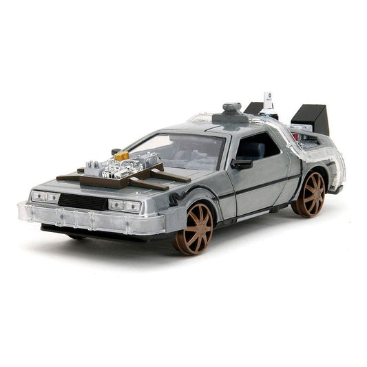 Back to the Future 3 Diecast Model 1/24 Time Machine Model 4 4006333088339