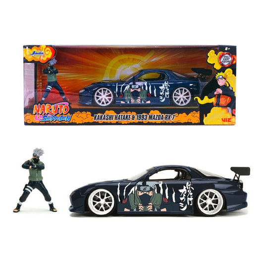 Naruto Shippuden Diecast Model 1/24 1993 Mazda RX-7 4006333090127