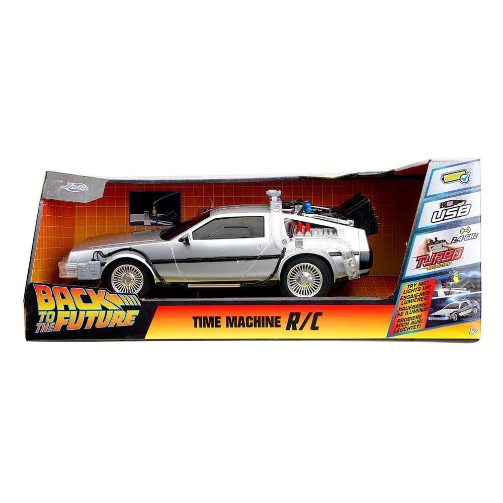 Back to the Future Vehicle Infra Red Controlled 1/16 RC Time Machine 4006333086212