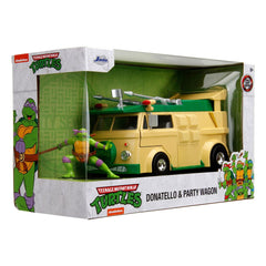 Teenage Mutant Ninja Turtles Diecast Model 1/24 Donatello & Party Wagon 4006333084645