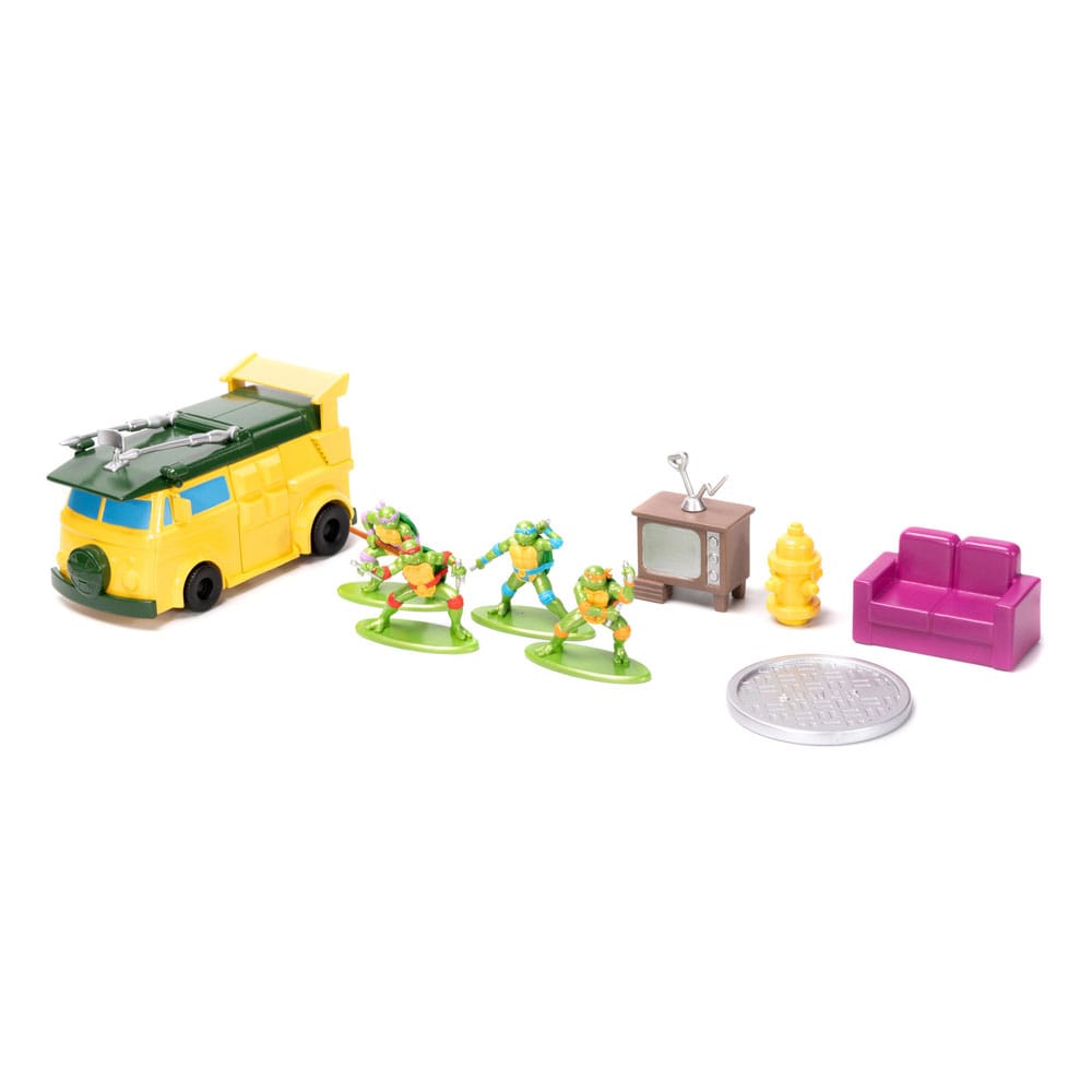 Teenage Mutant Ninja Turtles  Nano Metalfigs Nano Scene 4006333085895