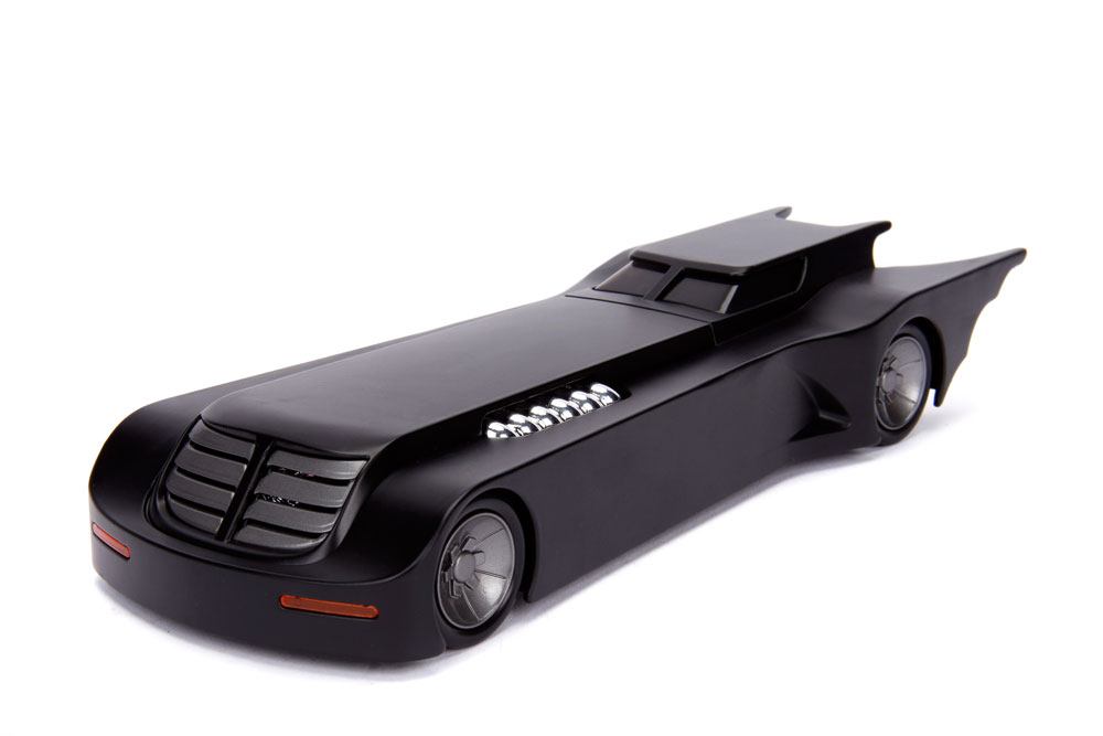 Batman Animated Series Metals Diecast Model 1/24 Batmobile with figure 0801310309162