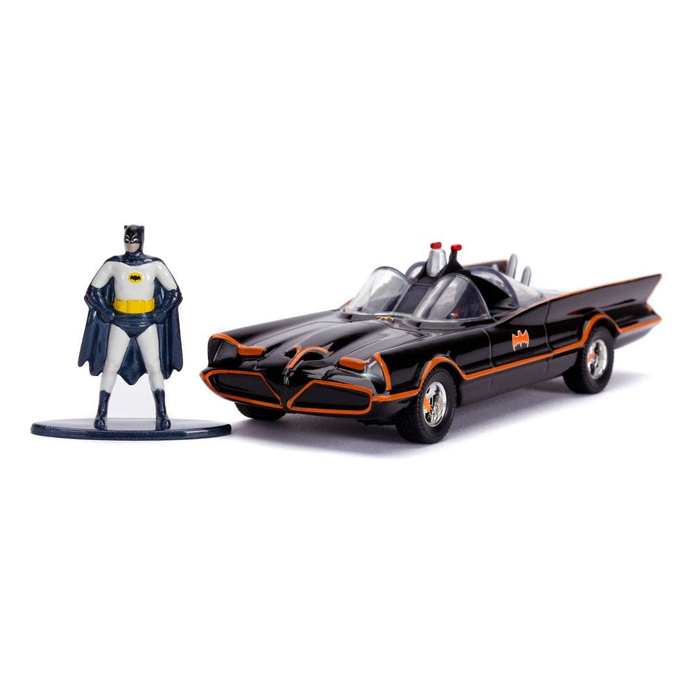 Batman Classic TV Series Diecast Model 1/32 1966 Classic Batmobile with Figure 0801310317037